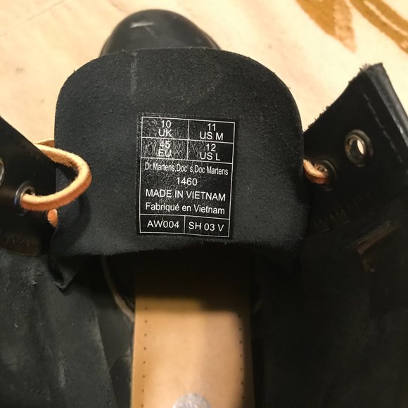 Dr. Martens 1460 Black Boots - Men's 11 - Picture 4 of 7